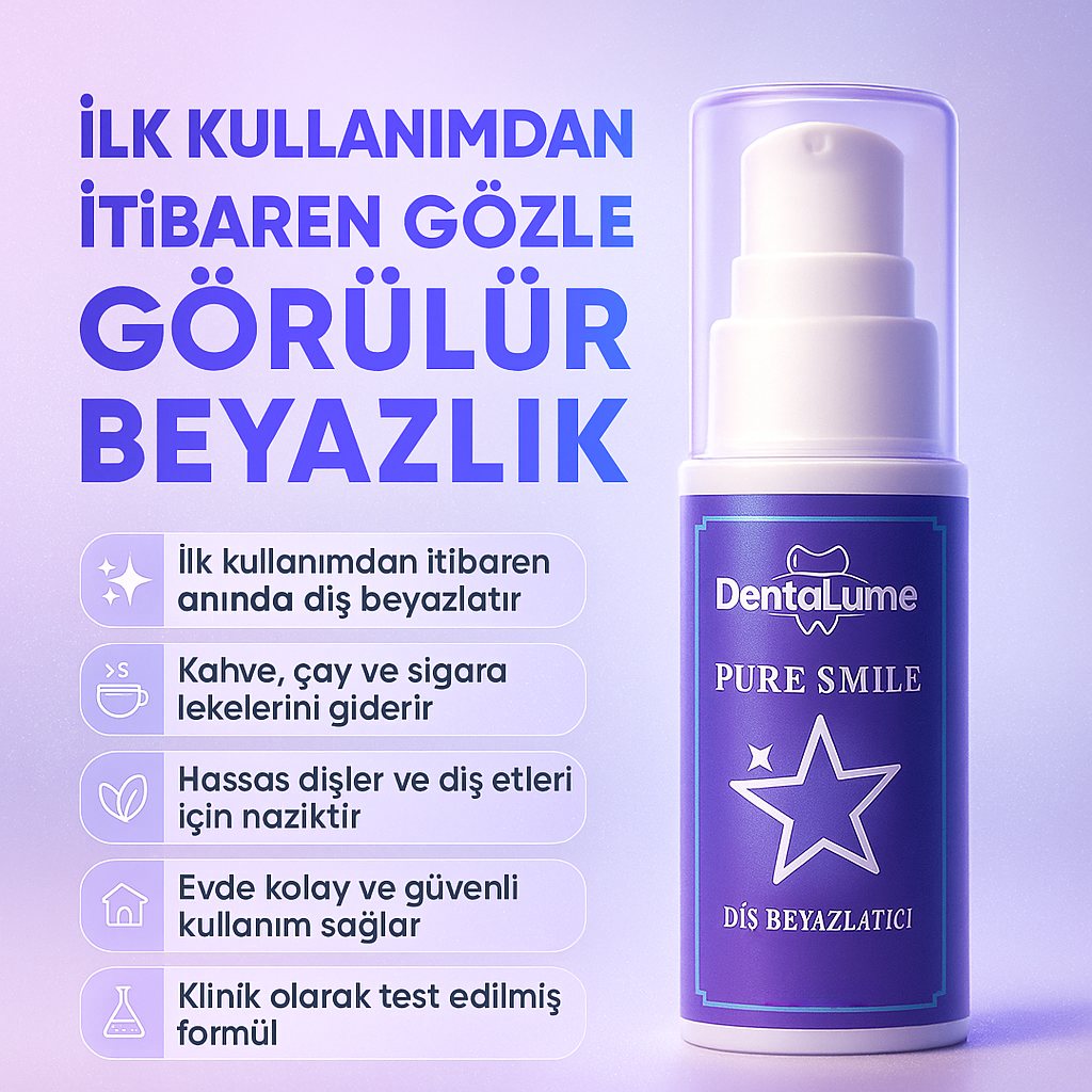 Hassas Dişler İçin Anında Beyazlatıcı Diş Macunu